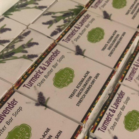 TUMERIC & LAVENDER SOAP - Picture 3 of 5